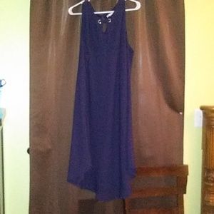 Navy blue dress